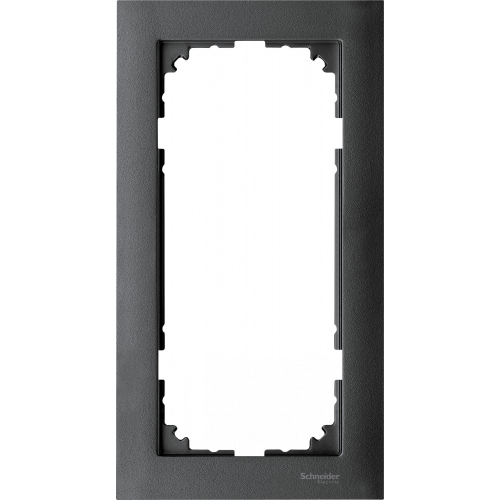  Рамка M-Pure Антрацит 2-постовая Merten MTN4025-3614