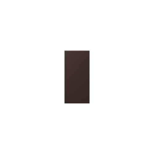  Les Couleurs® Le Corbusier Накладка для кнопочного модуля F 50 в цвете кнопок terre d‘ombre brulee 59 Jung LC50NA4320J