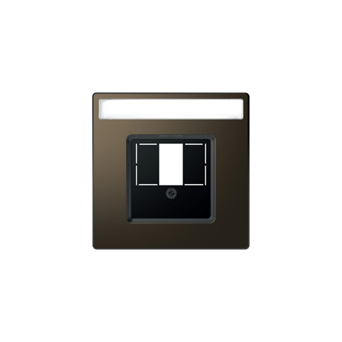  D-life центральная накладка для tae/audio/usb, мокко Merten MTN4250-6052