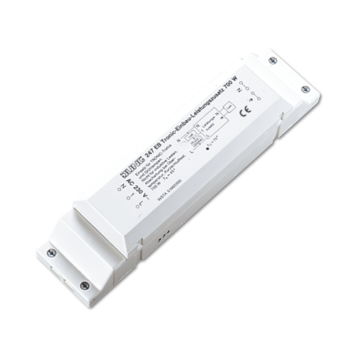  Усилитель светорегулятора TRONIC 60-700W для л/н и электр.трансформ. наружного монтажа Jung 247EB