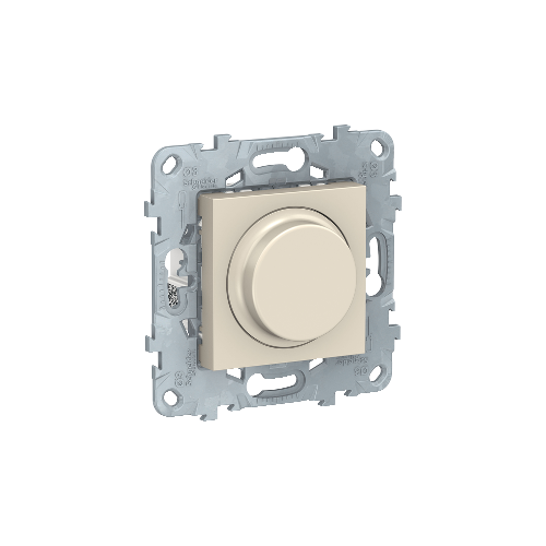  LED светорегулятор повор-наж, универсальный 5-200Вт, Бежевый Schneider Electric NU551444
