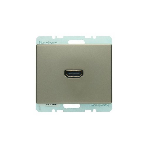  BMO HDMI AS цвет: светлая бронза Berker 3315429011