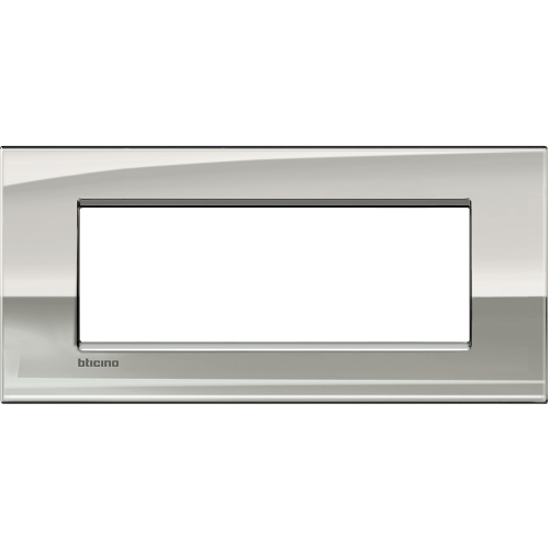  Рамка LivingLight Air Палладий 7 модулей Bticino LNC4807PL