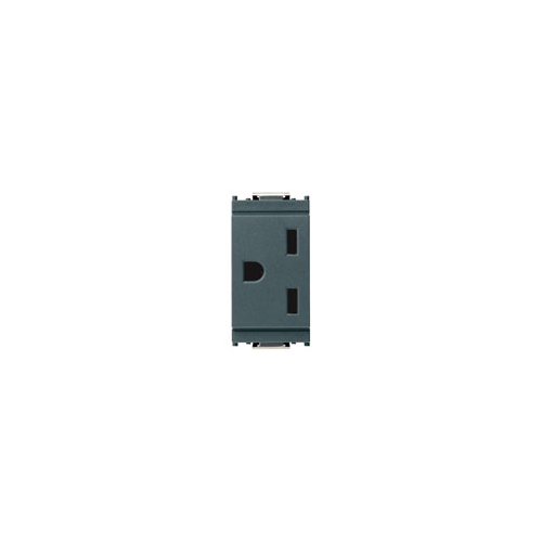  Розетка 2p+t 15a usa серая Vimar Idea 16247