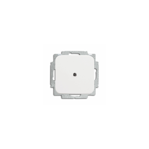  (2538-214-500), Заглушка с суппортом, серия Reflex SI, цвет альпийский белый, ABB 1715-0-0317