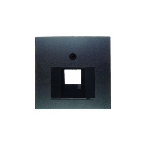  Центральная панель для розетки UAE цвет: антрацит, матовый B.1/B.3/B.7 Glas Berker 14071606