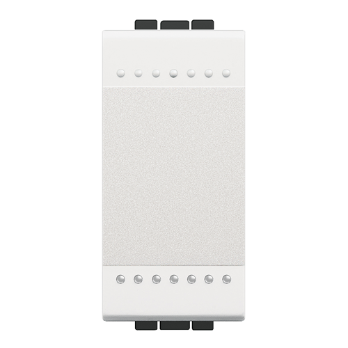  LivingLight Выключатель с винтовыми клеммами, размер 1 модуль Bticino N4001N