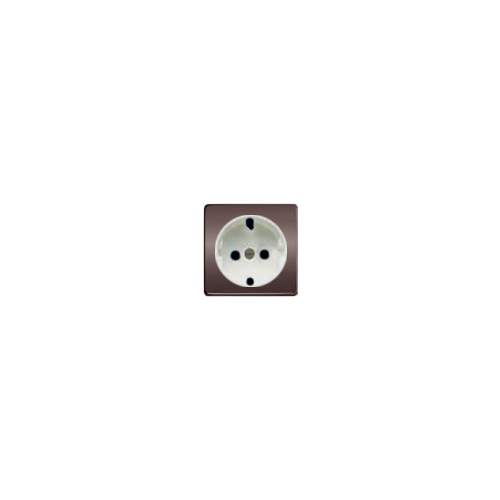  Обрамление розетки 2К+З белый, цвет Graphite FEDE FD04335GR
