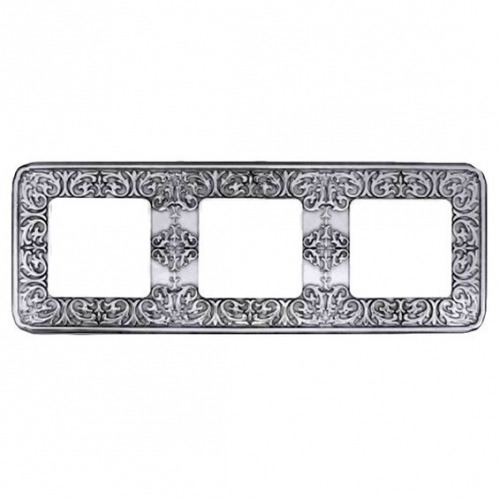  Рамка Emporio Bright chrome 3-постовая Fede FD01373CB