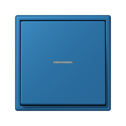  Les Couleurs® Le Corbusier Клавиша для выключателя/кнопки с окошком для подсветки bleu ceruleen 31 Jung LC990KO532030