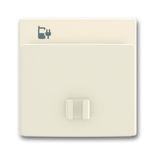  (6478-82-500), Плата центральная (накладка) 6478-82 для блока питания micro USB - 6474 U, Future, слоновая кость, ABB 6400-0-0015
