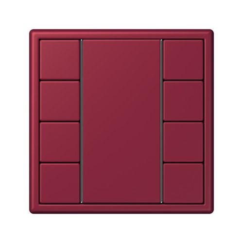  Les Couleurs® Le Corbusier KNX кнопочный модуль F 50 с четырьмя парами кнопок le rubis Jung LC504TSA4320M