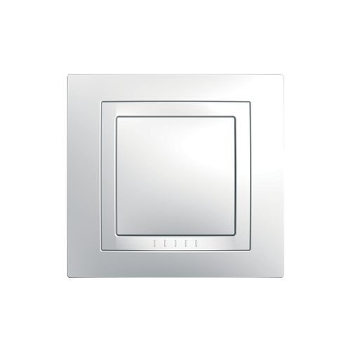  Рамка Unica Белый 1-постовая Schneider Electric MGU2.002.18M