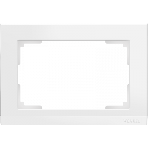  Рамка для двойной розетки (белый) Stark Werkel a046849 WL04-Frame-01-DBL-white