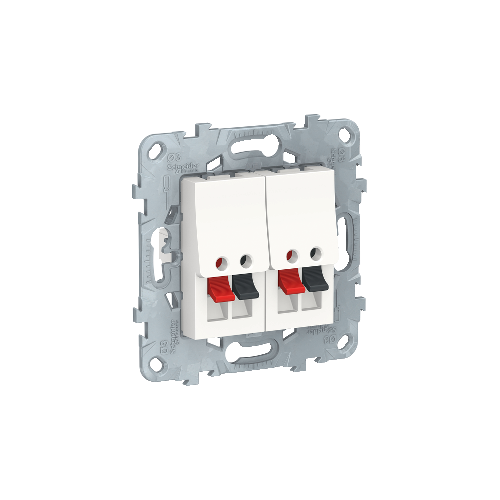  Аудиорозетка двойная, Белый Schneider Electric NU548918