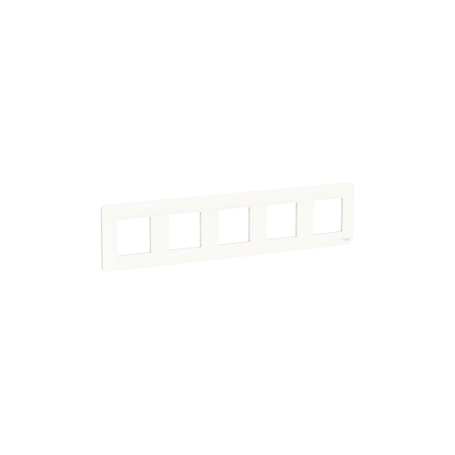  Рамка Unica Studio Белый 5-постовая Schneider Electric NU201018