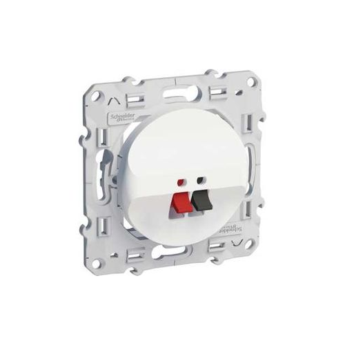  Аудиорозетка белый Odace Schneider Electric S52R487