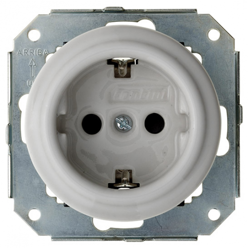  Двухполюсная розетка 16A-250V, черная керамика Fontini 31212272