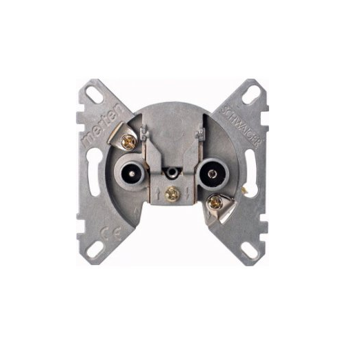  Механизм TV/FM, проходной, 2/10db Merten MTN466098