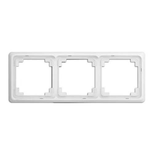  Рамка CD Plus Белый 3-постовая Jung CDP583WW