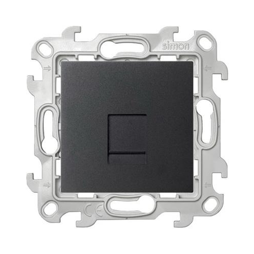 Розетка RJ45 кат 5e UTP, графит Simon 24 2410598-038