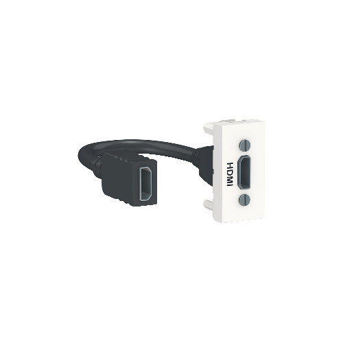  Розетка HDMI, 1 Модуль, Белый Schneider Electric NU343018