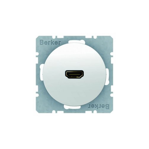  BMO HDMI, R.1, цвет: полярная белезна Berker 3315422089