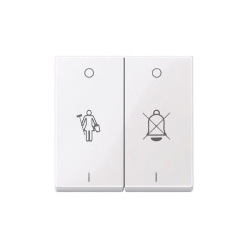  Клавиша x2 с надписями для горничной Merten MTN432625