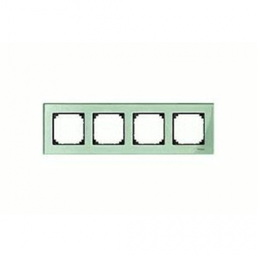  Рамка M-Elegance Изумрудный 4-постовая Merten MTN404404