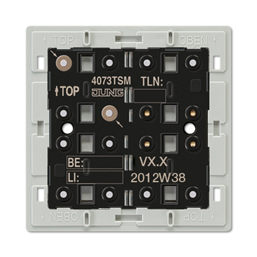  KNX кнопочный модуль «стандарт», 3 группы 4073TSM