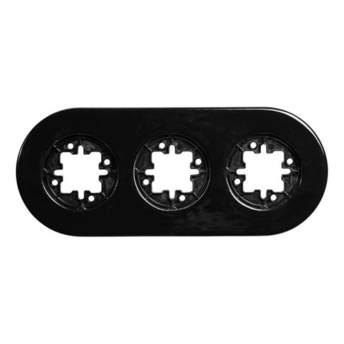  Рамка DO Black porcelaine 3-постовая Fontini 33803272