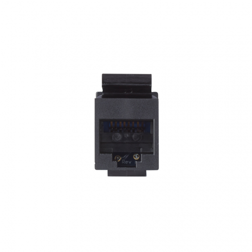  Коннектор AMP, UTP (RJ45), кат.5e, S27, S73L, S82, S82N, S82C, S88, S82 Detail, чёрный Simon 75540-39