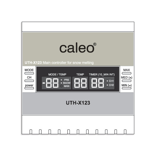 Метеостанция двухканальная Caleo UTH-X123ST для систем обогрева кровли и площадок КА000000493