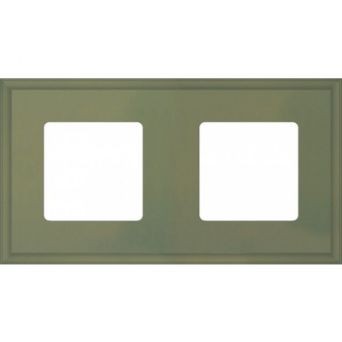  Рамка New Marco Green olive 2-постовая Fede FD01602GO