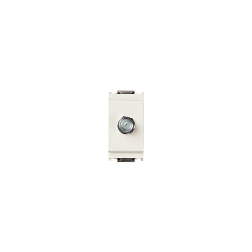  Розетка для штеккера f 75 ohm белая Vimar Idea 16331.B