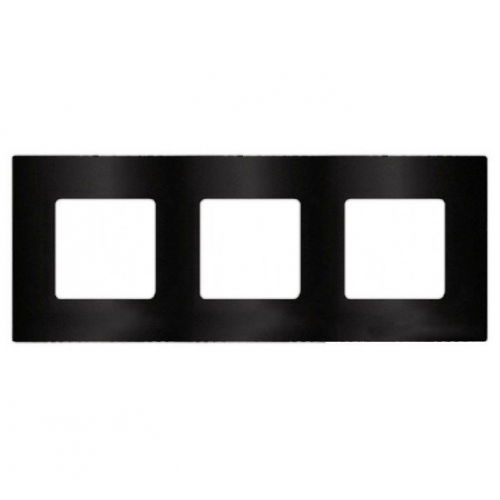  Декоративная вставка Belle Epoque Metal graphite 3-постовая Fede FD04403GR
