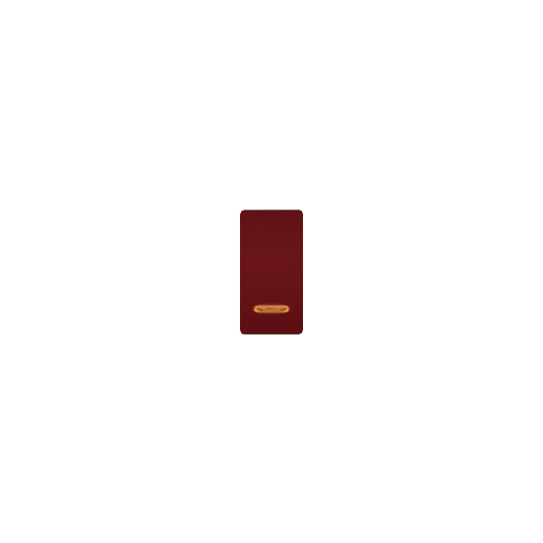 Клавиша узкая с подсветкой, цвет red wine FEDE FD04313RW