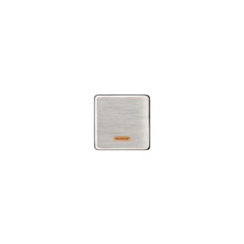  Клавиша для одноклавишных выключателей с подсветкой, цвет Nickel Satin FEDE FD04312NS