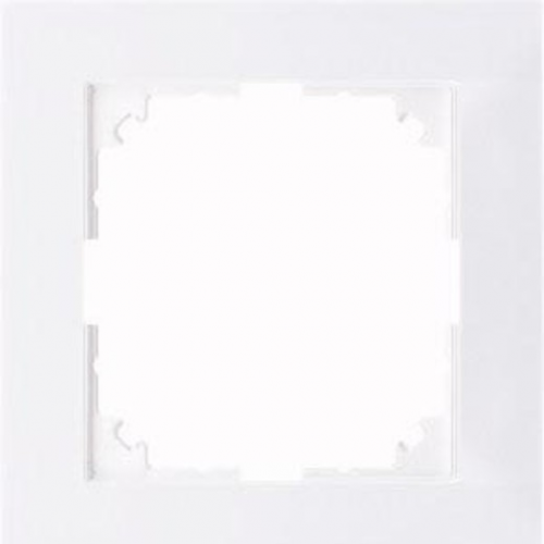  Рамка M-Pure Бриллиантово-белый 1-постовая Merten MTN4010-3625