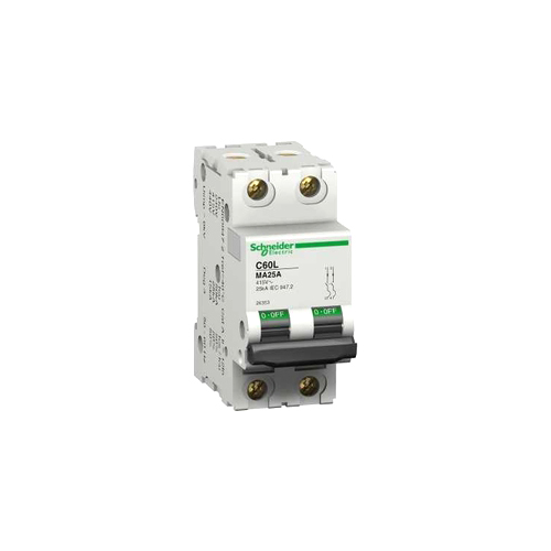  Автоматический выключатель C60h-dc 2п 0,5а C 500в DC , Schneider Electric A9N61520