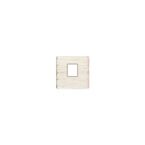  Монтажная плата для 1-го инф. разъема RJ-45 бежевый, цвет White Decape FEDE FD04317BD-A