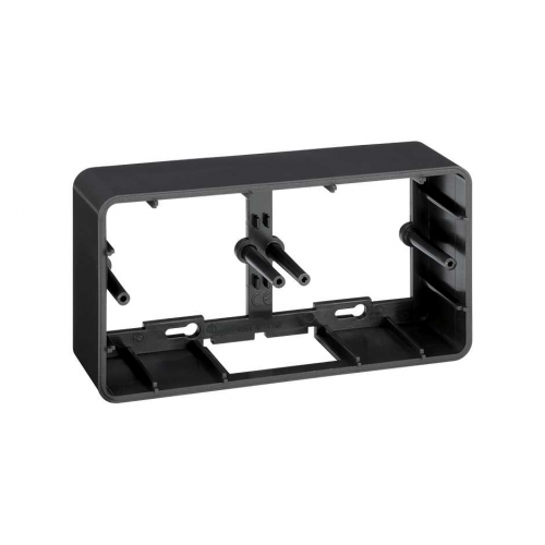  Подъёмная рамка на 2 механизм К45, накладной монтаж, графит Simon Connect R450-14