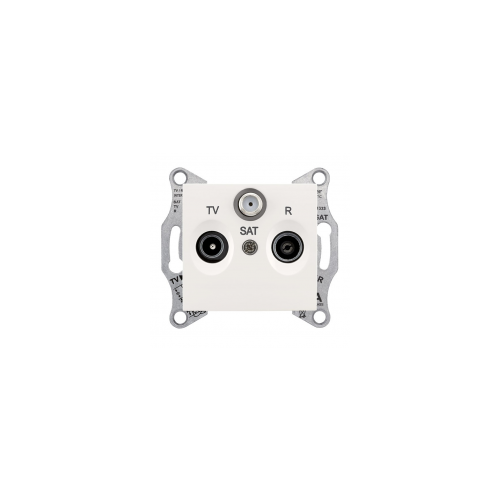  TV\R\SAT розет. пром., бежевый Schneider Electric SDN3501447
