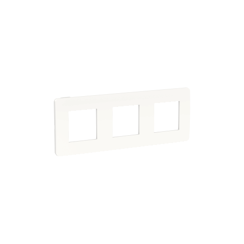  Рамка Unica Studio Color Белый 3-постовая Schneider Electric NU280618