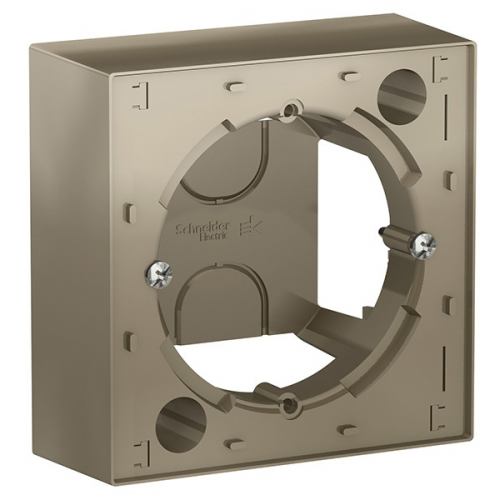  Atlasdesign Коробка для наружного монтажа, Шампань Schneider Electric ATN000500