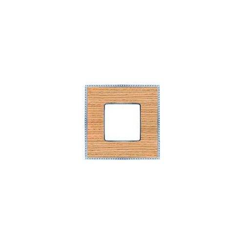  Рамка Belle Epoque Wood Хром 1-постовая Fede FD01451OCB