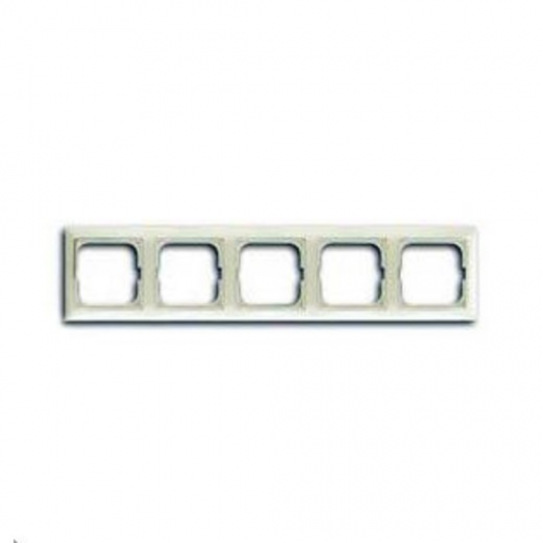  Рамка Basic 55 Chalet-white 5-постовая ABB 2515-96-507