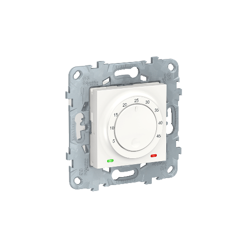  Термостат теплого пола, 10А, выносной термодатчик, Белый Schneider Electric NU550318
