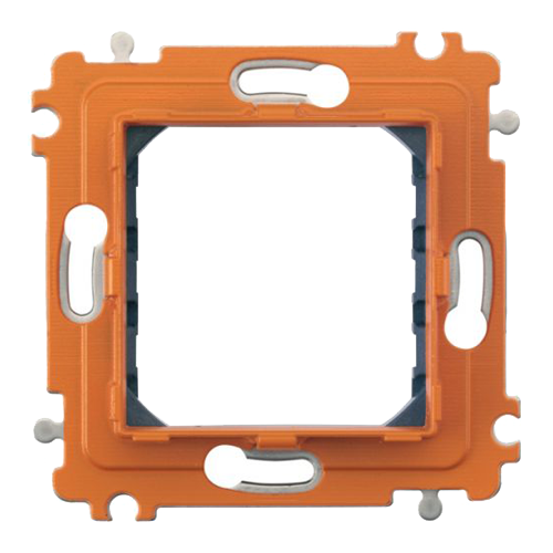  Axolute Суппорт для рамки на 2 модуля, фиксация на клипсах Bticino H4702G