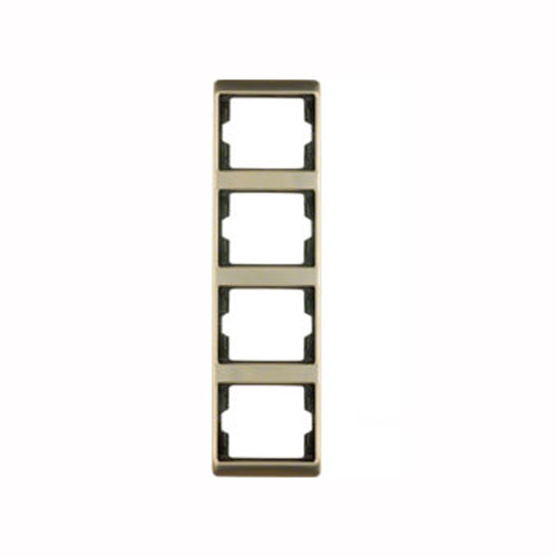  Рамка Arsys Светло-бронзовый 4-постовая вертикальная Berker 13440001